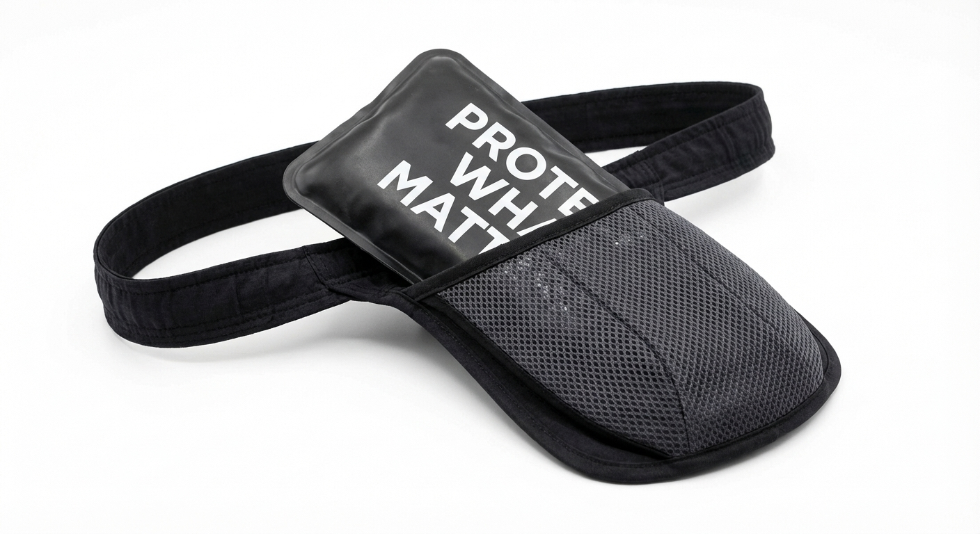 BOLSAC cooling sleeve with ice pack